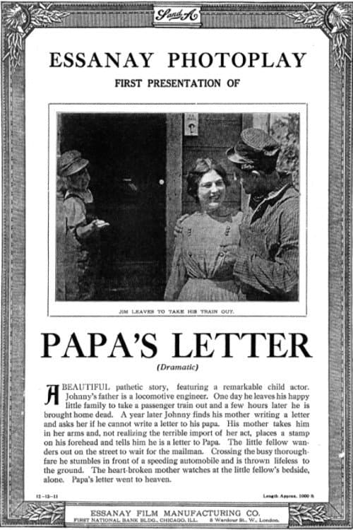 Poster for Papa's Letter
