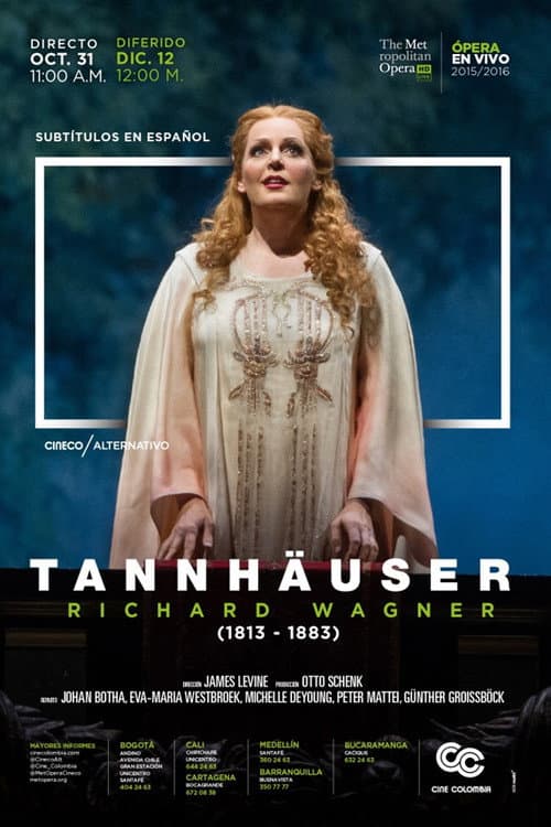 Poster for The Metropolitan Opera: Tannhäuser