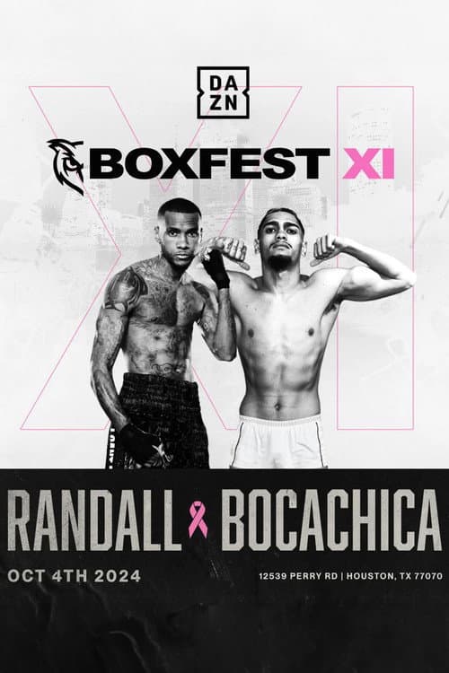 Poster for Quinton Randall vs. Janelson Bocachica