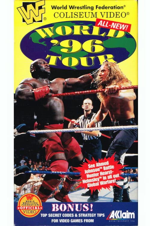 Poster for WWF World Tour '96