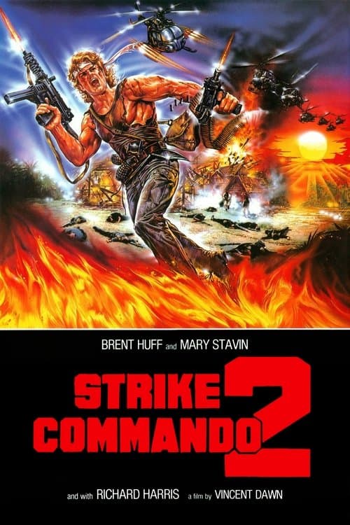 Poster for Strike Commando 2