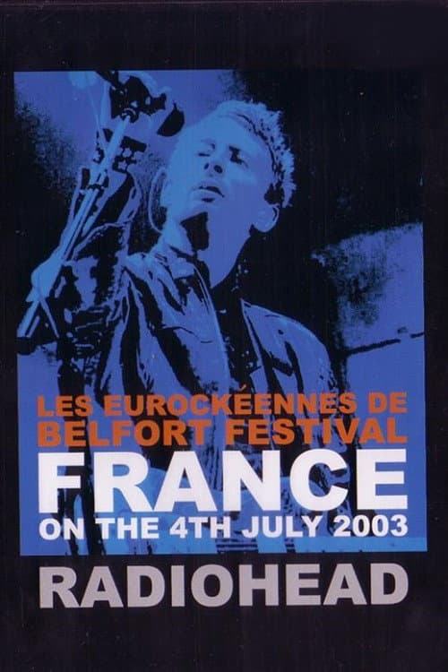 Poster for Radiohead aux Eurockéennes