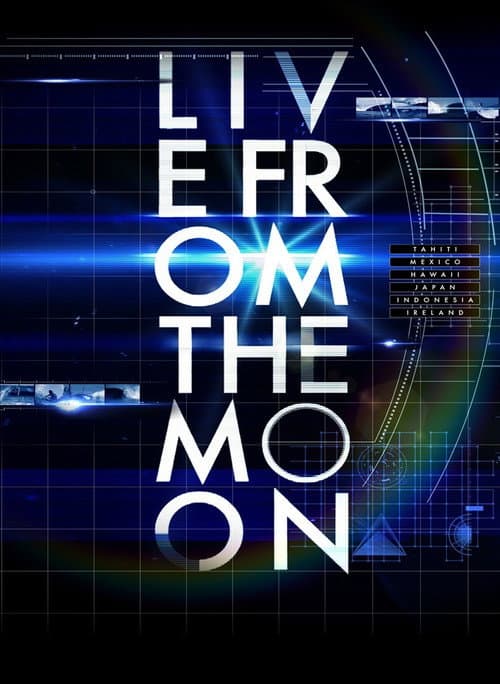 Poster for Live from the Moon