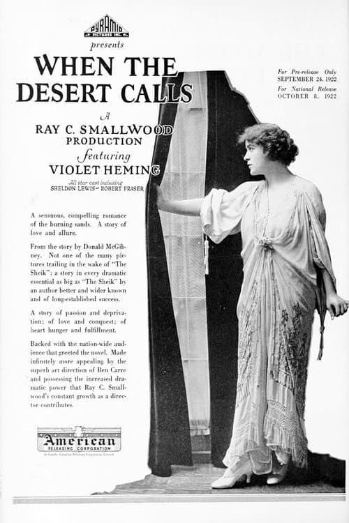 Poster for When the Desert Calls