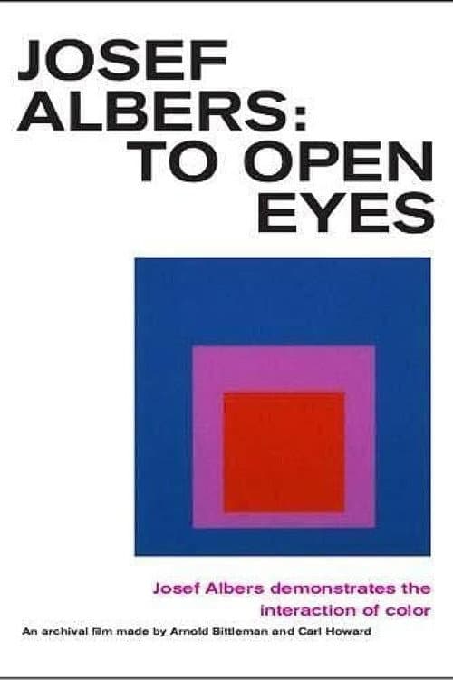 Poster for To Open Eyes