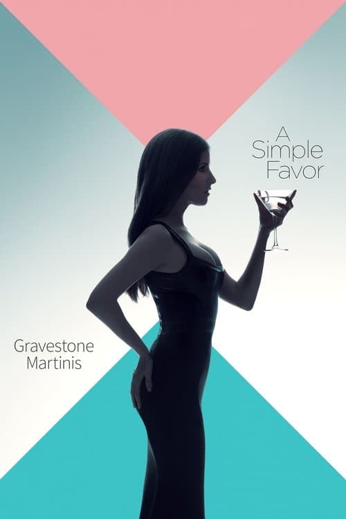 Poster for A Simple Favor: Gravestone Martinis