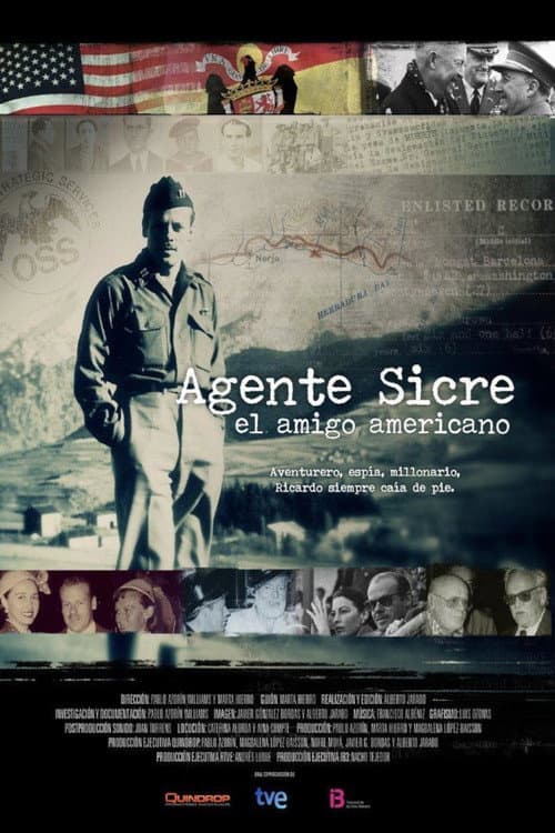 Poster for Agente Sicre, el amigo americano