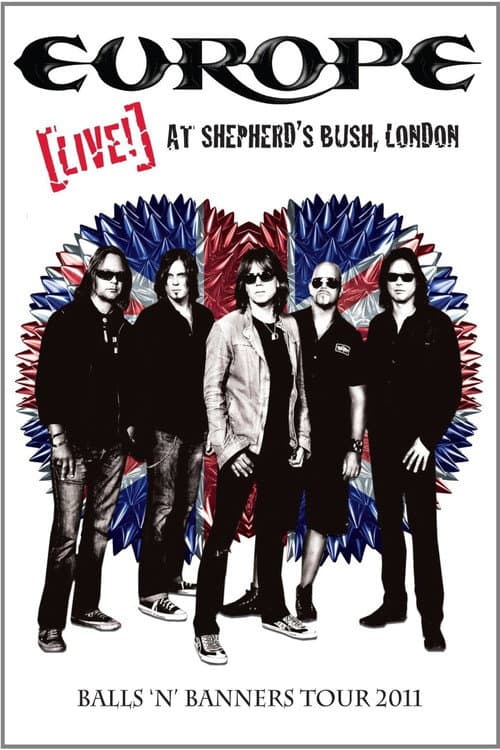 Poster for Europe: Live! At Shepherd's Bush