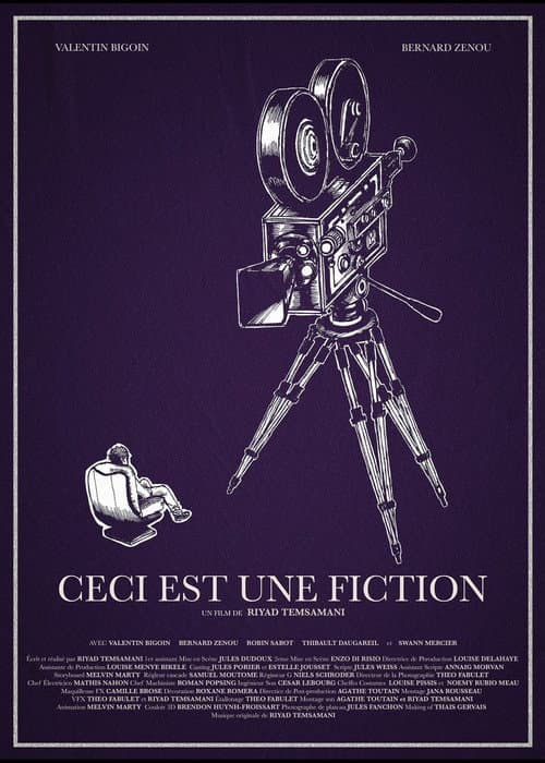 Poster for CECI EST UNE FICTION