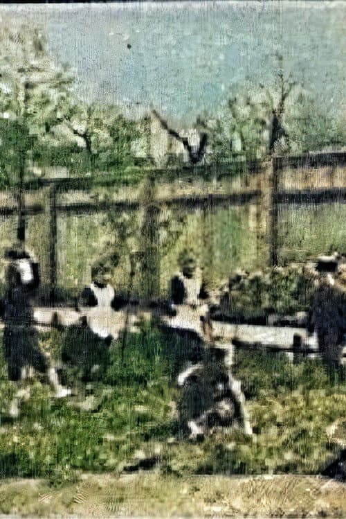 Poster for Children Playing in the Garden
