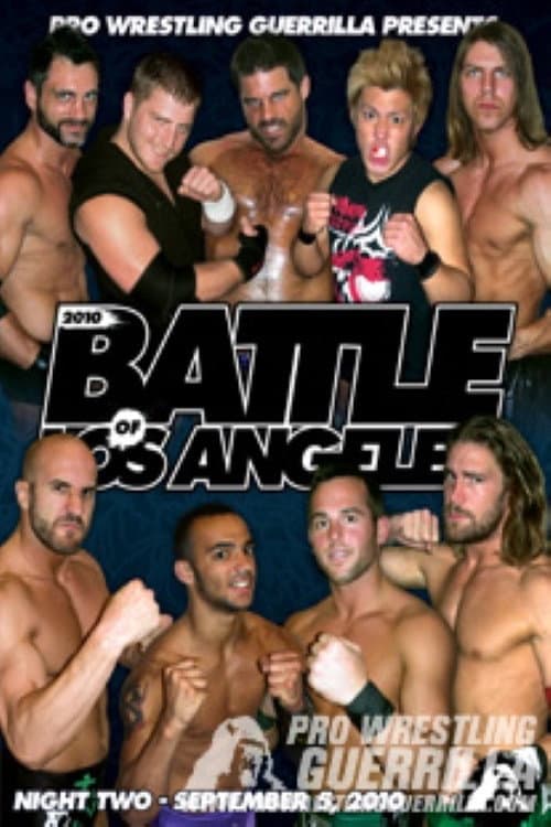 Poster for PWG: 2010 Battle of Los Angeles - Night Two