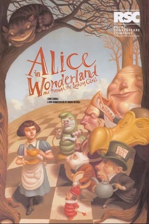 Poster for Alice in Wonderland and Through the Looking Glass