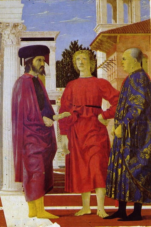 Poster for Piero Della Francesca « Le rêve de la diagonale, La Flagellation »