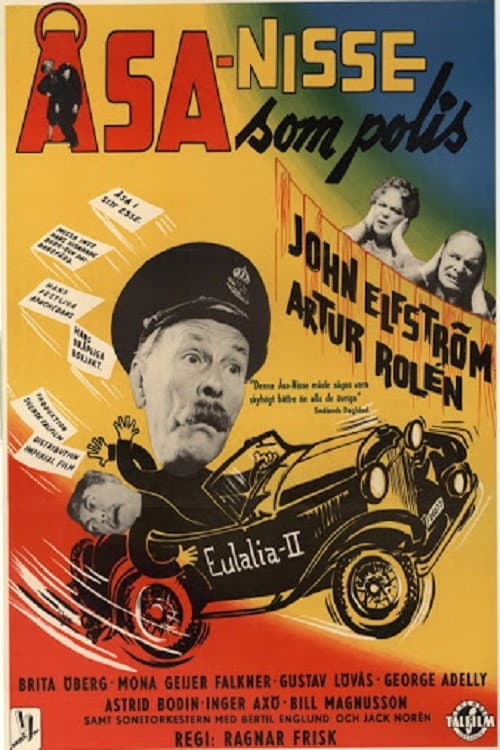Poster for Åsa-Nisse som polis