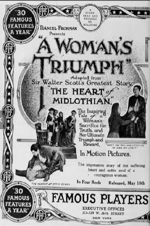 Poster for A Woman's Triumph