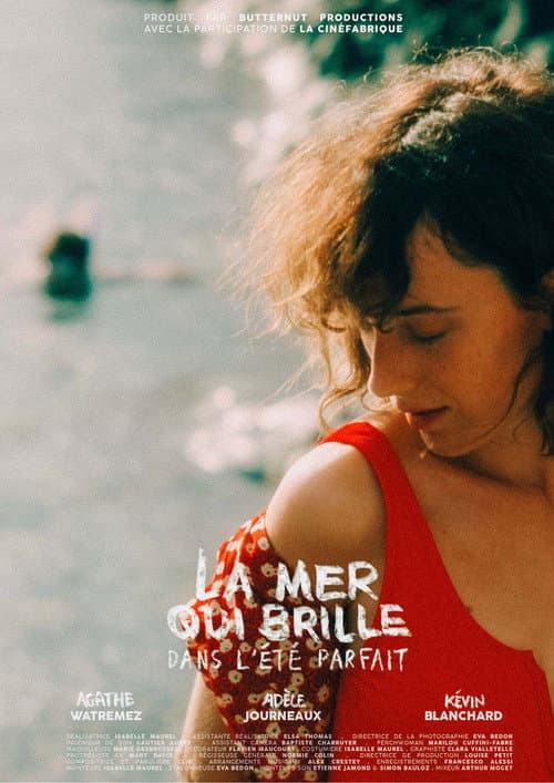 Poster for La mer qui brille dans l'été parfait
