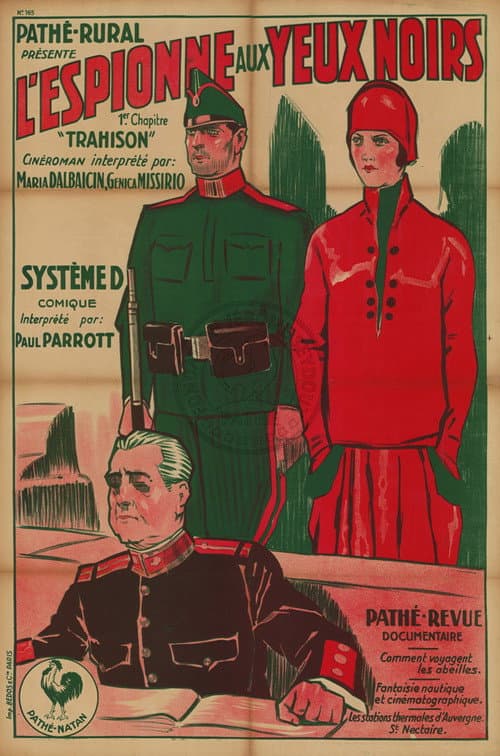 Poster for L'espionne aux yeux noirs