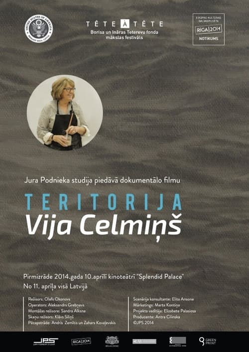 Poster for Territory Vija Celmiņš
