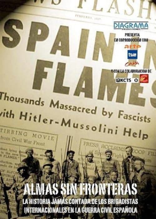 Poster for Almas sin fronteras: La historia de la Brigada Abraham Lincoln