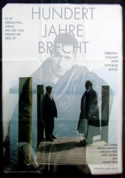 Poster for Hundert Jahre Brecht