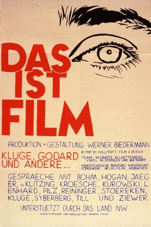 Poster for Das ist Film - Kluge, Godard und andere...