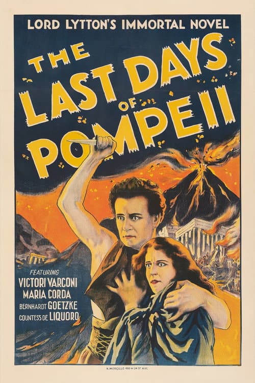 Постер до фільму «The Last Days of Pompeii»