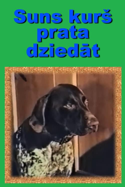 Poster for A Dog Who Could Sing