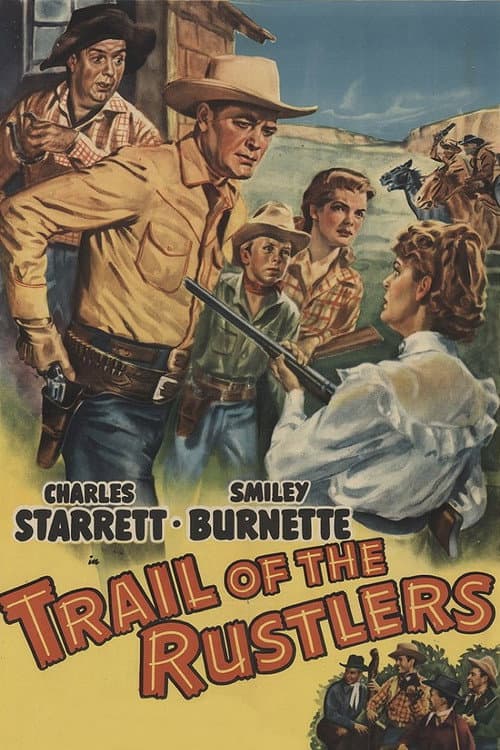 Poster for Trail of the Rustlers