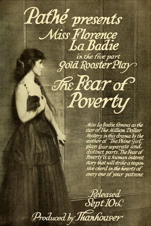 Poster for The Fear of Poverty