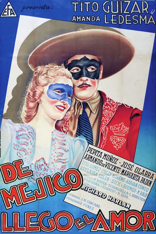 Poster for De México llegó el amor