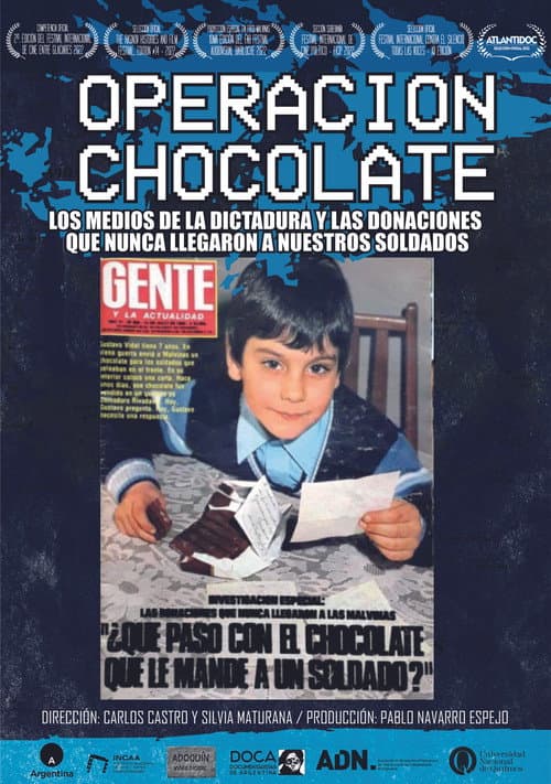 Poster for A Chocolate and a Press Operation