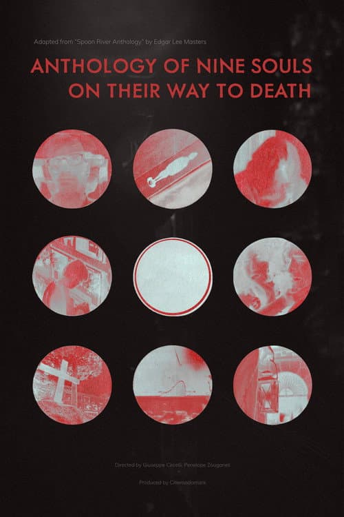Poster for Anthology of nine souls on their way to death