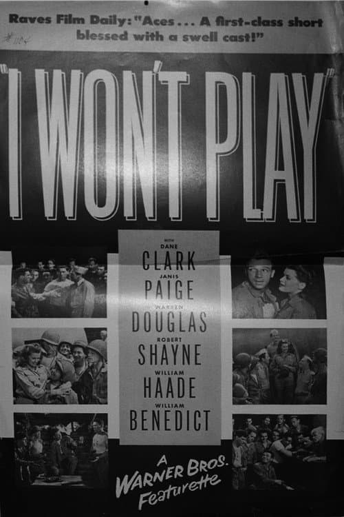 Poster for I Won't Play