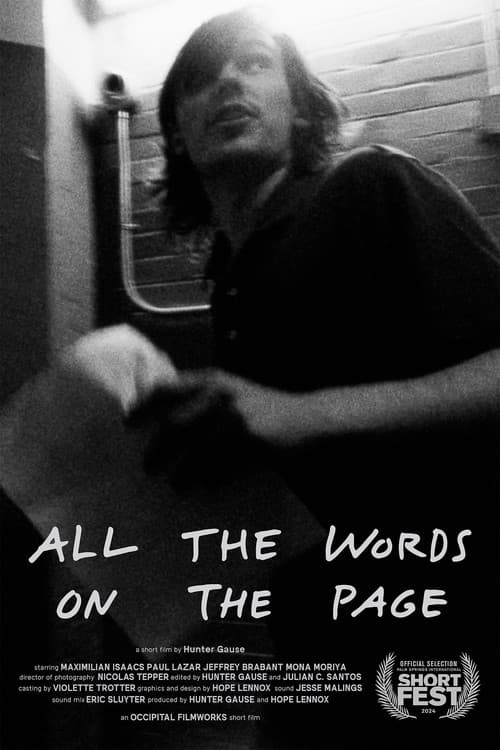 Poster for All the Words on the Page