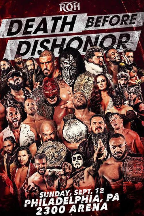Poster for ROH: Death Before Dishonor XVIII