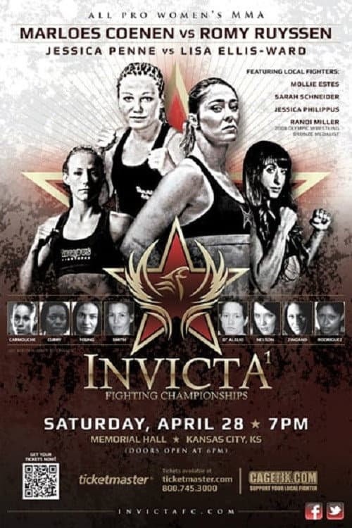 Poster for Invicta FC 1: Coenen vs. Ruyssen