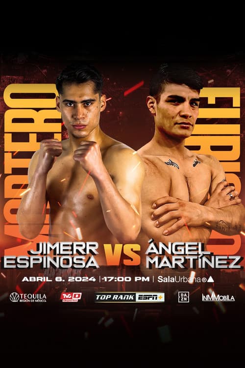 Poster for Jimerr Espinosa vs. Angel Hernandez