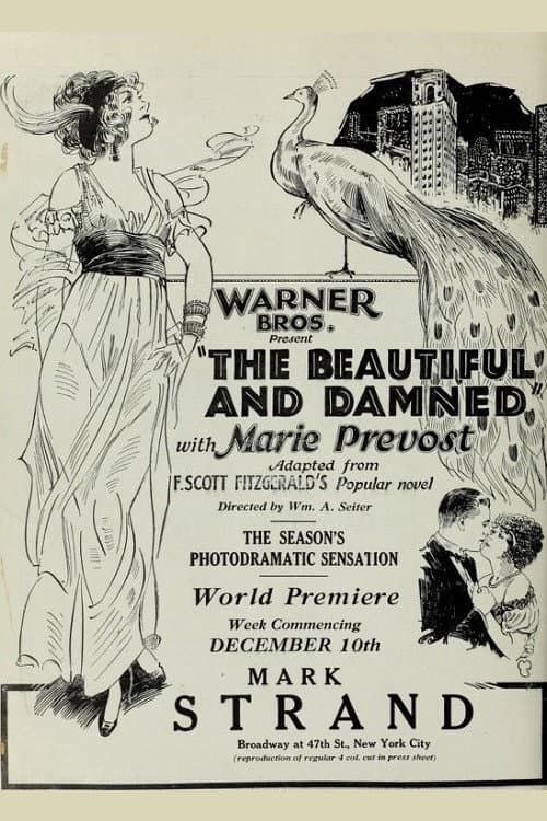 Постер до фільму «The Beautiful and Damned»