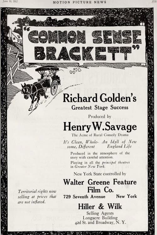 Poster for Common Sense Brackett