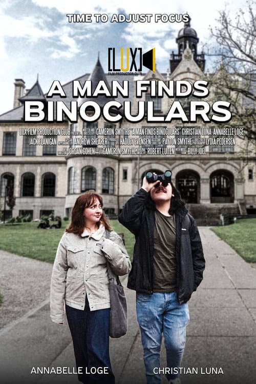 Poster for A Man Finds Binoculars