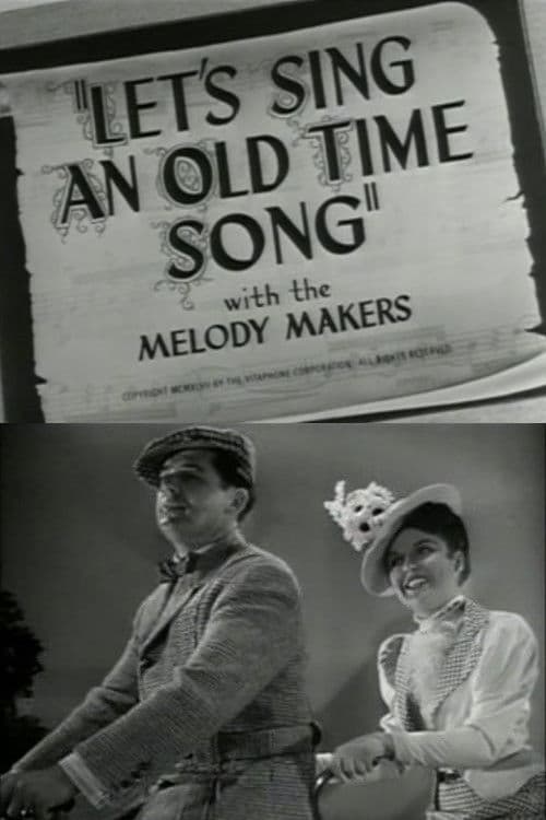 Poster for Let's Sing an Old Time Song