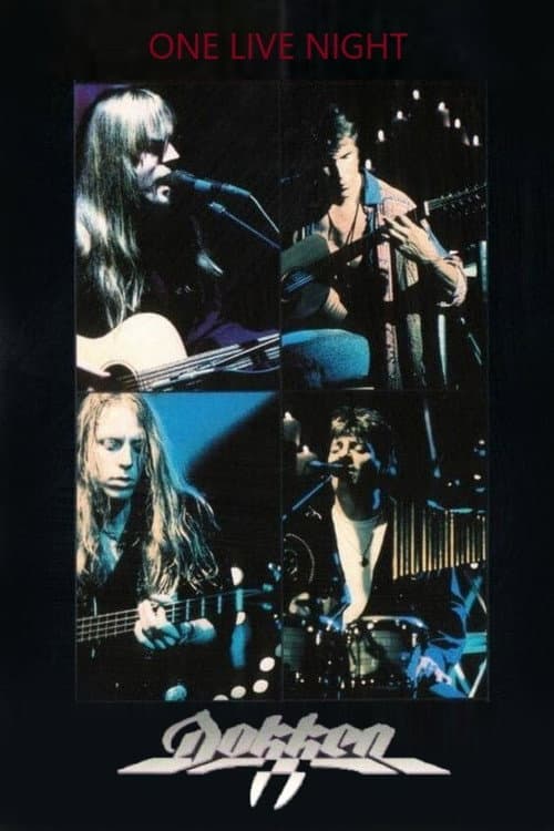 Poster for Dokken - One Live Night
