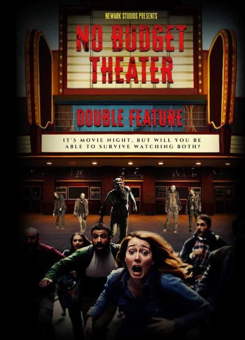 Poster for No Budget Theater Double Feature