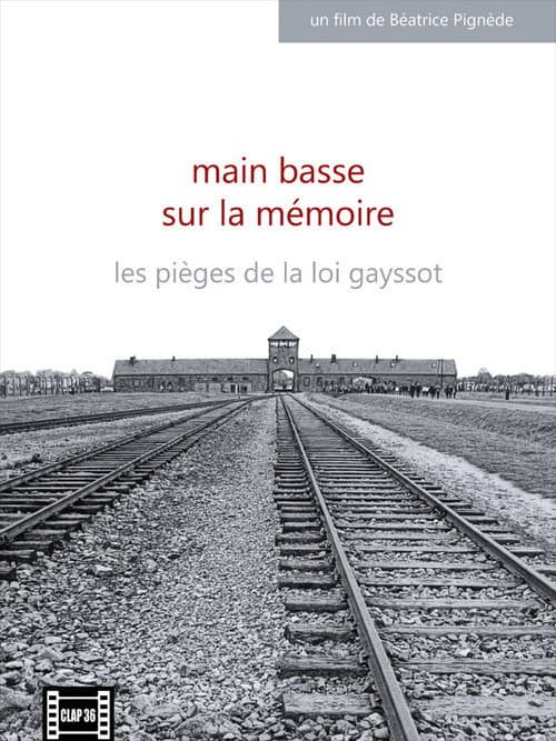 Poster for Main basse sur la mémoire, les pièges de la loi Gayssot