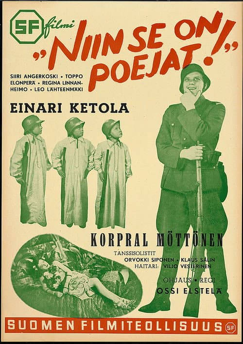 Poster for Niin se on, poijaat!