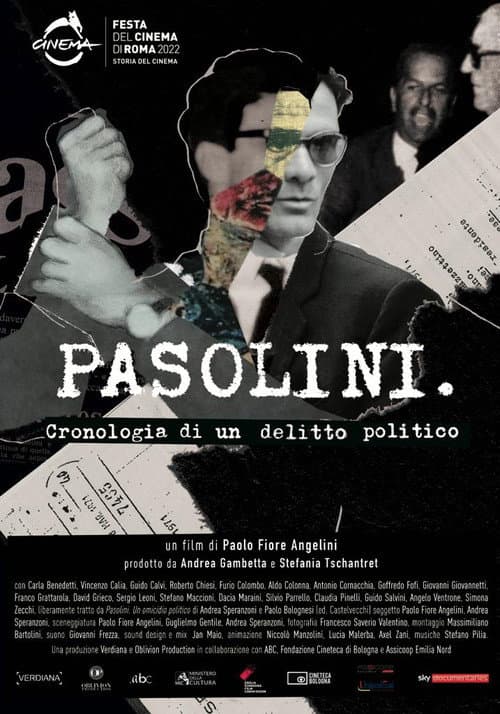 Poster for Pasolini. Cronologia di un delitto politico