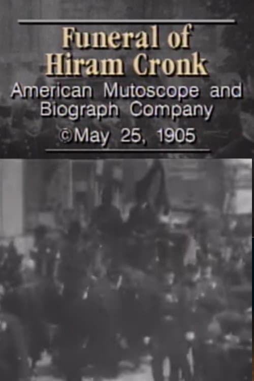 Poster for Funeral of Hiram Cronk