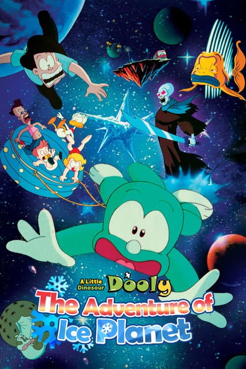 Poster for A Little Dinosaur Dooly - The Adventure of Ice Planet