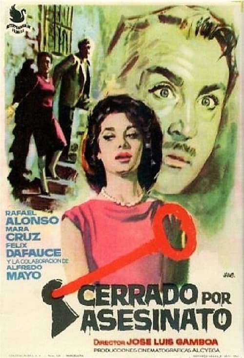 Постер до фільму «Cerrado por asesinato»