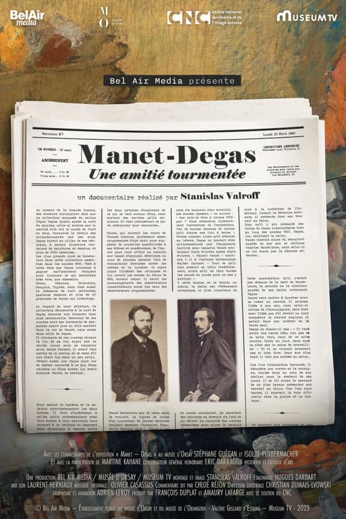 Poster for Manet - Degas Une amitié tourmentée